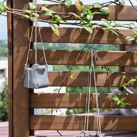 Rooftop Porretta Citta Giardino Check-in From 3 Pm To 10 Pm Appartement