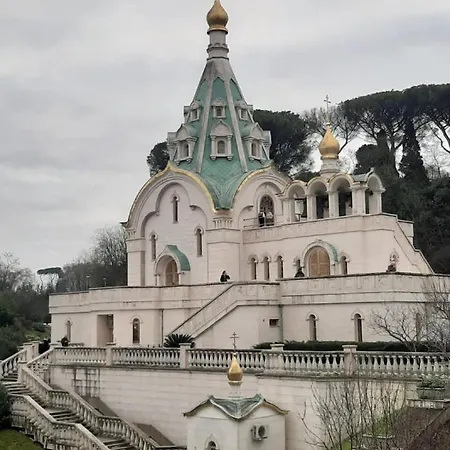 Loft Shabby Chic Con Vista Vicino Al Vaticano Rzym