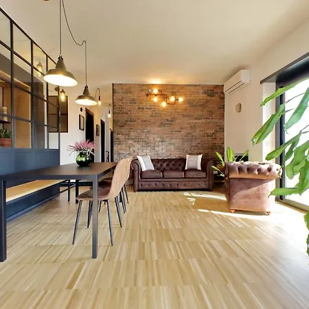 Appartement Ych-trilocale Stile Industriale
