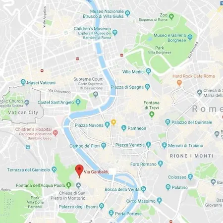 Fascinating Flat - Up To 4 Guests - Trastevere Rome
