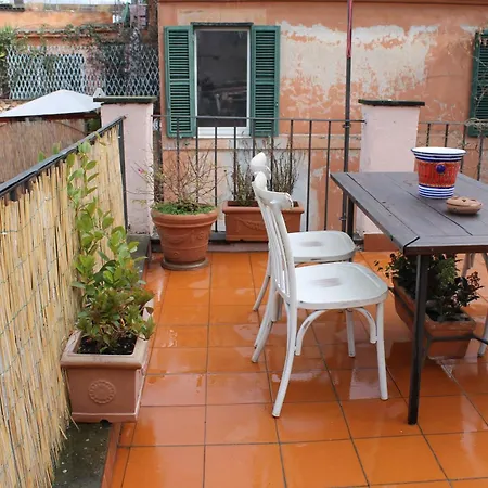 Casa Greco - Attico Con Terrazza, Trastevere * Roma