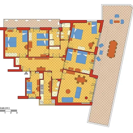 Romac San Saba 5-bedroom And Terrace Near Ostiense Apartment