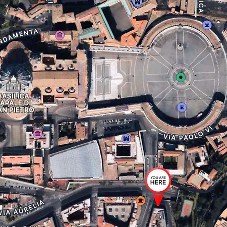 Apartament The Grand View Lux Vatican Rzym
