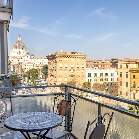 Vista Indimenticabile Sulla Cupola Di S. Pietro Apartament *