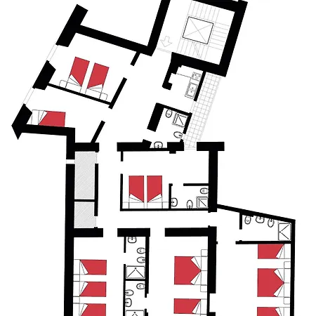 Apartament Center, Rione Monti,