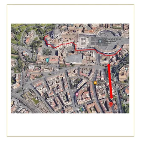 Vatican Glamorous At Passeggiata Del Gelsomino - Free Parking, 4 Guests, - Jubilee Ideal 로마