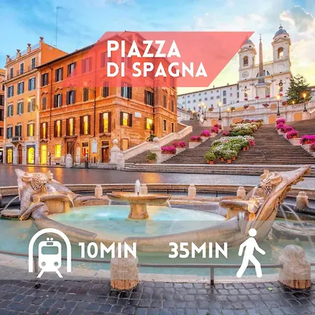 Apartment {2 Steps From The Colosseum} Free Wi-fi & Netflix *