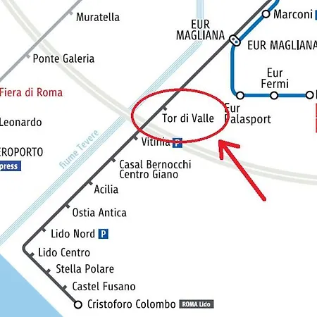 Metro Tor Di Valle Casa vacanze *