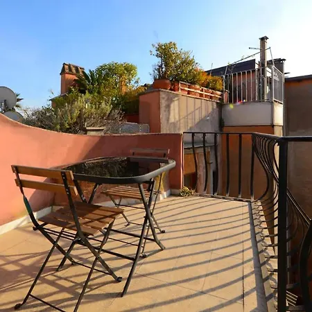 Trilussa Terrace Penthouse Apartment