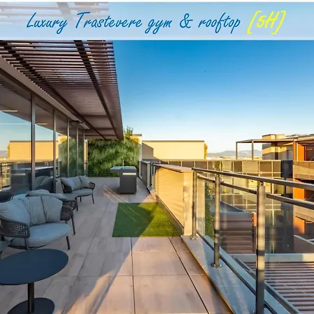 Appartamento Luxury Trastevere Gym & Rooftop 5h *