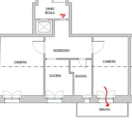 Tiburtina Vintage Apartment *