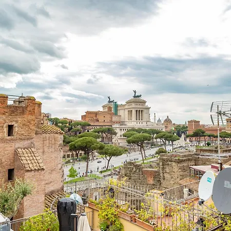 Maxima: Amazing View Of The Roman Forum Apartment *