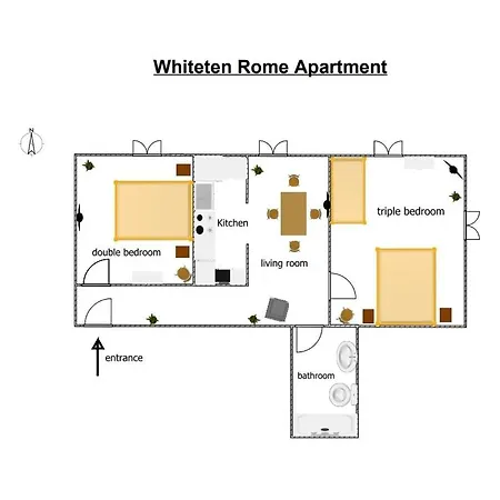 Whiteten Apartment *