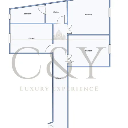 C&y - Prati - Luxury Double With Kitchen Apartment Rome
