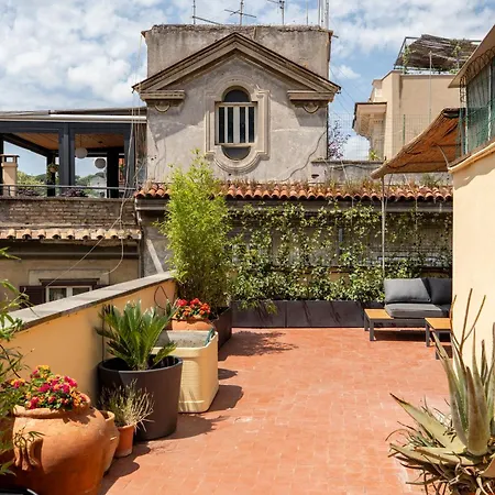 Iflat Trastevere Stylish 4 Bedroom Penthouse Rome