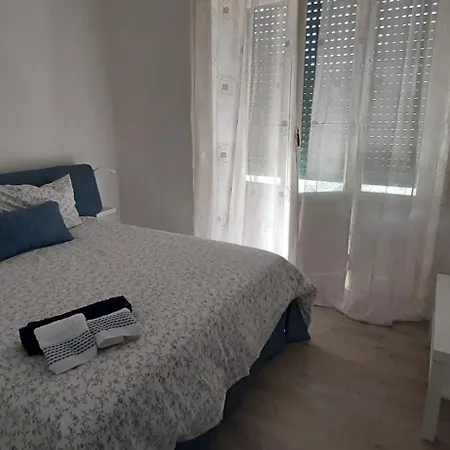 Sunny Sexy Grey & Cool Blue Apartment
