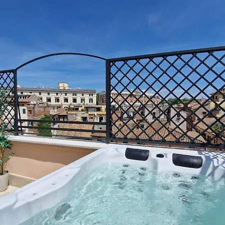 Luxury Floor In Trastevere Apartment *