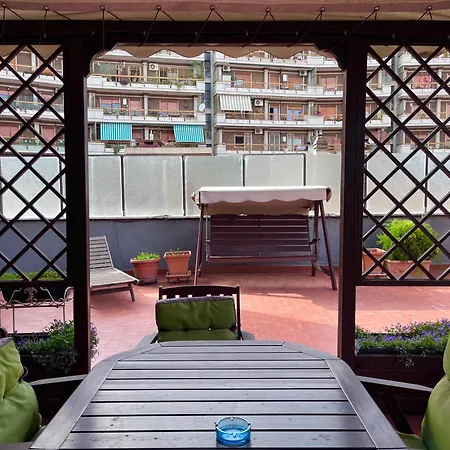 Terrace Nuovo Salario Apartment Rome