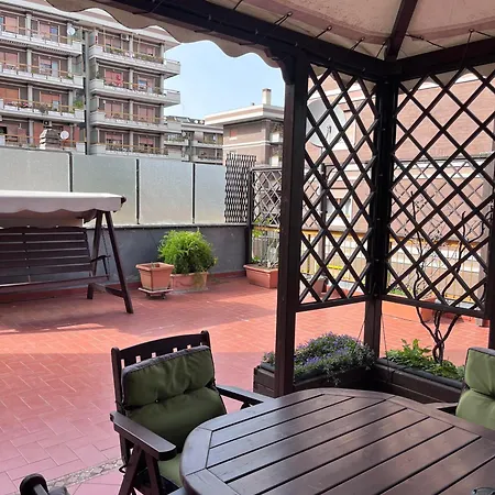 Terrace Nuovo Salario Apartment
