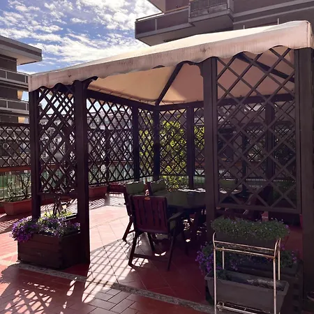 Apartment Terrace Nuovo Salario Rome
