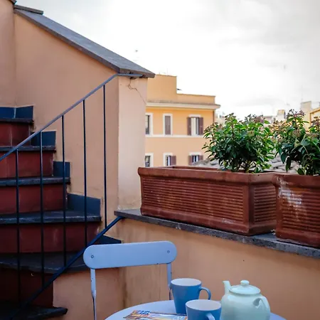 Amazing Penthouse With Terrace And Rooftop In Trastevere Apartment Rome