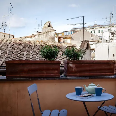 Amazing Penthouse With Terrace And Rooftop In Trastevere