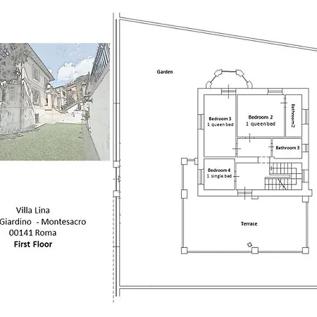 Villa Lina - Sky Earth Liberty - 5 Min From Tube Rome