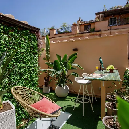 Rooftop Boho Loft Spanish Steps Roma