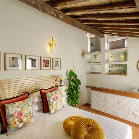 Apartment Rooftop Boho Loft Spanish Steps Rome