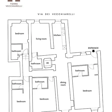 Appartamento Residenza Torre Vecchiarelli - 1 Roma