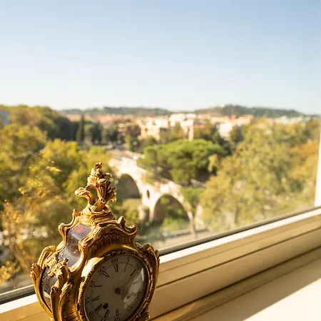 Terrazza Urania - Penthouse Terrace With 360 View Of Bed & Breakfast Rome