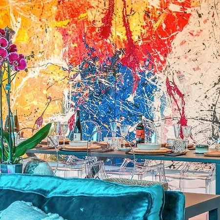 Apartment Skylife Art Gallery Loft - Riverfront Art Sanctuary Rome