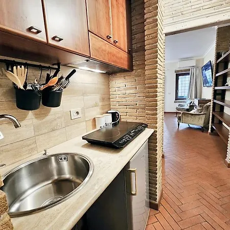 Vicolo Dell'atleta 23 - Garden In Trastevere Apartment