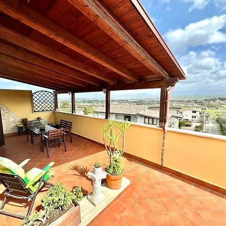 Apartment Attico Belvedere - Metro C E Posto Auto *