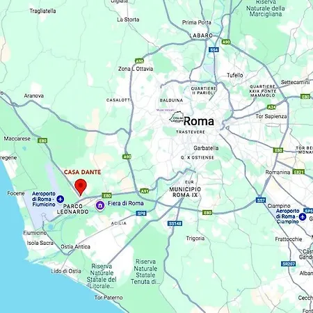 Casa Dantemini Casa Fiera Di Piana Del Solerm Fiumicino Apartment *