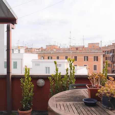 Attic With Terrace In San Lorenzo Apartment Rome