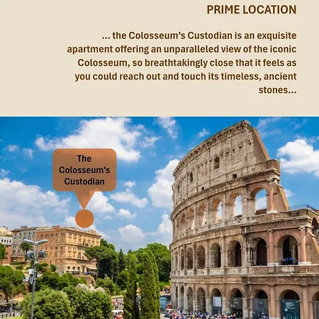 Colosseum's Custodian - 115 M2 Apartmán *