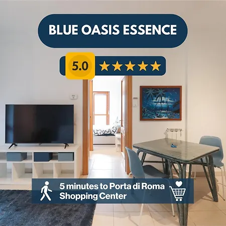 Apartment Oasi Blu Essence - Raffinato Rifugio Di Design *
