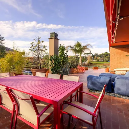 Apartment Luxury Penthouse With Terrace And Hot Tub Rome