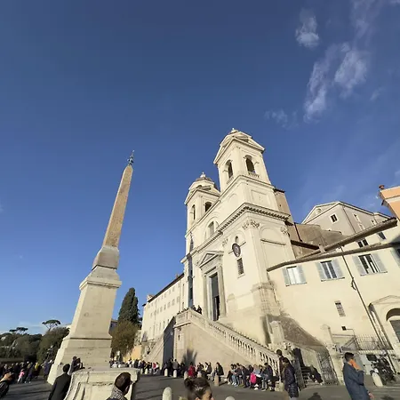 Lovely Nest With Balcony By The Spanish Steps Apartment Rome