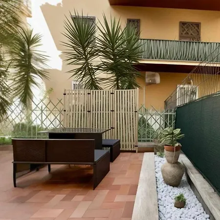 Apartment Homeby, Il Terrazzo Di Maria, Metro C Rome