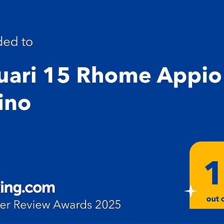Aquari 15 Rhome Appio Latino Appartamento *