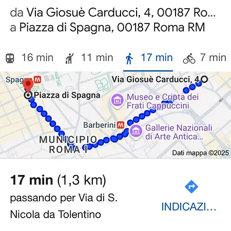 Appartamento C3 Class Apartment, 2 Da Letto, 2 Bagni, Giardino Distante 15 Minuti A Piedi Da Fontana Di Trevi *