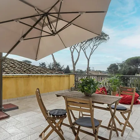 The Poolside House - New 2 Bedroom With Terrace 公寓 罗马