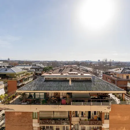 Cielo Suite, Panoramic View With Jacuzzi Apartment Rome