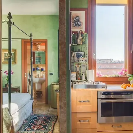 Apartment Terrarium Trastevere, Boutique With Terrace Rome