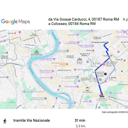 Appartamento C3 Class Apartment, 2 Da Letto, 2 Bagni, Giardino Distante 15 Minuti A Piedi Da Fontana Di Trevi *