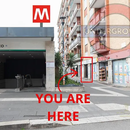 Domvs Clavdia - Metro Station, 8 Min To Center, Roma, 6pax, A-c Apartment Rome