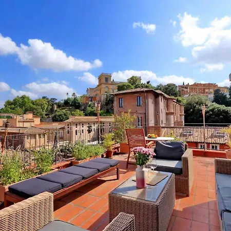 Apartment Trastevere Penthouse Amazing Terrace