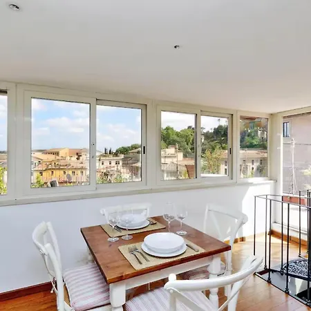 Trastevere Penthouse Amazing Terrace Apartment *